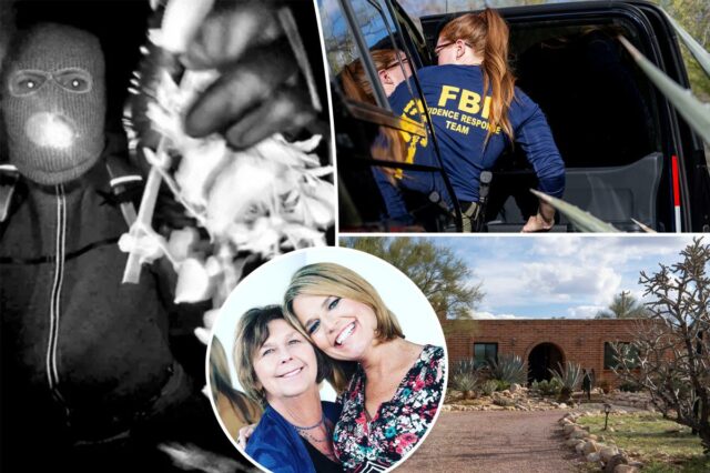 Os vizinhos de Nancy Guthrie pediram para entregar imagens de segurança de duas datas específicas
