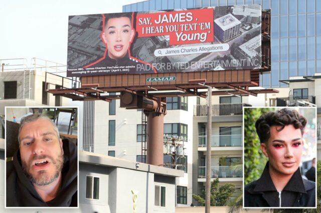 Outdoor de Los Angeles reacende acusações de má conduta sexual contra YouTuber James Charles
