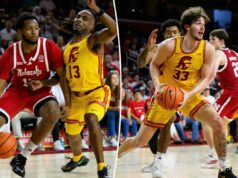 Outra decepção no basquete da USC deixa o Big Ten Tournament como única salvação Braden Questioner de Nebraska e Chad Baker-Mazara da USC