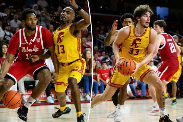 Outra decepção no basquete da USC deixa o Big Ten Braden Questioner de Nebraska e Chad Baker-Mazara da USC