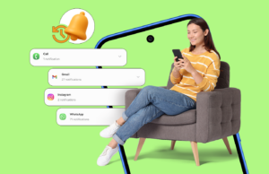 Parei de me preocupar com notificações perdidas graças a esse recurso oculto do Android um telefone na mão exibindo uma notificação de um jogo para celular