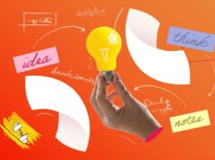 Parei de usar papel em meus brainstorms e mudei para esta ferramenta digital Escrita à mão no Microsoft OneNote em um Boox Note Air4 C