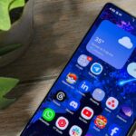 Samsung Galaxy S25 Ultra encostado na grama