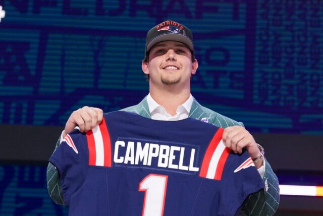 Patriots OT Will Campbell compartilha história de fobia de gato selvagem antes do Super Bowl
