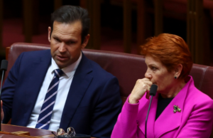 Pauline Hanson pega ataque impressionante por comentários ‘não australianos’ A líder de uma nação, a senadora Pauline Hanson, durante uma conferência de imprensa no Parlamento em Canberra, na segunda-feira, 19 de janeiro de 2026.