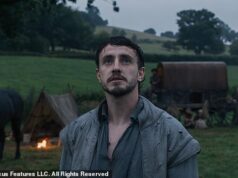 Perdeu os filmes elogiados nos BAFTAs e no Oscar do cinema? Veja onde transmitir os filmes mais aclamados pela crítica do ano passado O filme britânico mais indicado deste ano é um retrato marcante da dor de Agnes Hathaway e William Shakespeare (Jessie Buckley e Paul Mescal) pela morte de seu filho - Hamnet