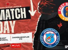 Placar ao vivo de East Bengal x Jamshedpur FC, ISL 2025-26: atualizações da partida EBFC x JFC; Vermelho e Dourado procuram continuar a sequência de vitórias Placar ao vivo de East Bengal x Jamshedpur FC, ISL 2025-26: atualizações da partida EBFC x JFC; Vermelho e Dourado procuram continuar a sequência de vitórias