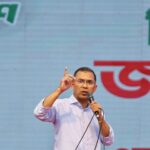 O Ministro das Relações Exteriores da Índia, S Jaishankar, encontrou-se com o chefe do BNP, Tarique Rahman, em 31 de dezembro do ano passado para lamentar o falecimento de sua mãe, a ex-primeira-ministra de Bangladesh Khaleda Zia. (Folheto/Ministério das Relações Exteriores da Índia)