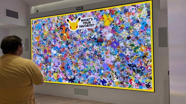 Uma jukebox de Game Boy com todos os cartuchos