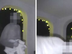 Policiais investigando novo vídeo, homem suspeito perto da casa de Nancy Guthrie, 1 semana antes do sequestro 021326_tuscon_doorball_camera_kal