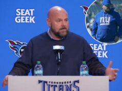 Por que Brian Daboll escolheu Robert Saleh e Titans depois de atrair interesse em outro lugar Brian Daboll, do New York Giants, observa em campo durante o aquecimento antes de um jogo de futebol americano da NFL contra o Philadelphia Eagles no Lincoln Financial Field em 26 de outubro de 2025 na Filadélfia, Pensilvânia.