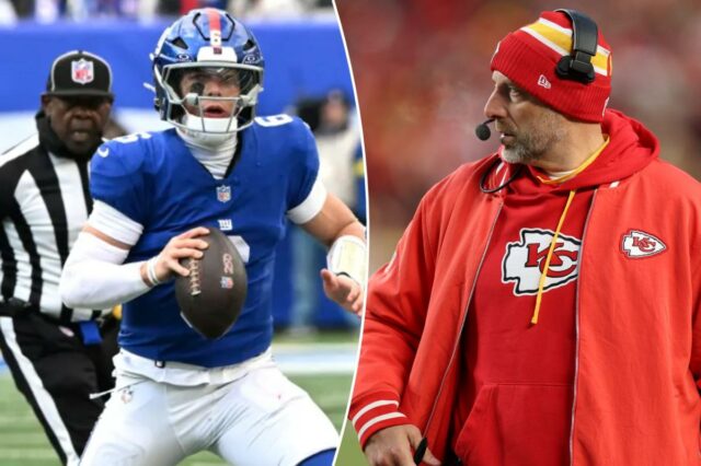 Por que as pessoas na NFL acreditam que Matt Nagy Por que as pessoas na NFL acreditam que Matt Nagy poderia ser a escolha perfeita para o desenvolvimento dos Giants de Jaxon Dart