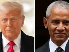 Presidente Donald Trump reage a Barack Obama dizendo que alienígenas “existem” GettyImages-2192480195 Donald Trump reage às reivindicações de alienígenas de Barack Obama.jpg