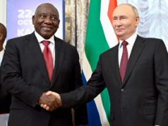 Presidente sul-africano agradece a Putin depois que 17 homens ‘atraídos’ para a linha de frente russa começam a voltar para casa Presidente sul-africano agradece a Putin depois que 17 homens 'atraídos' para a linha de frente russa começam a voltar para casa