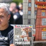 Professor maluco que segurou o facão no pescoço do repórter do Post é golpeado por Nova York para uma instalação de arte de US $ 407 mil: 'Pedaço de lixo'