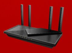 Proibição federal de roteadores TP-Link arquivada, mas Texas continua lutando Proibição federal de roteadores TP-Link (exemplo mostrado) retirada, mas Texas continua lutando