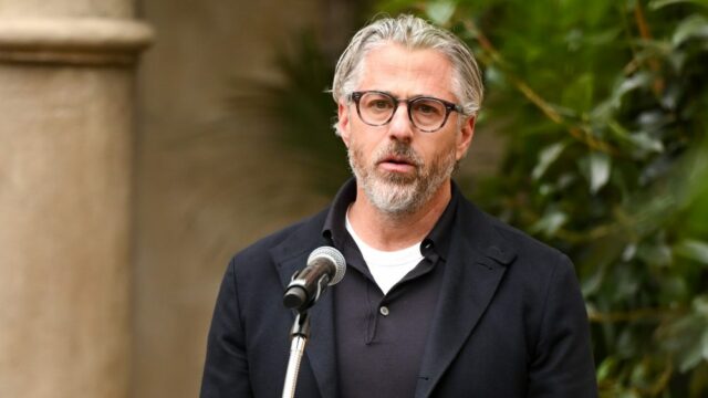 Casey Wasserman at the Vogue World: Hollywood Announcement at Chateau Marmont on March 26, 2025 in West Hollywood, California. (Photo by Michael Buckner/Variety via Getty Images)