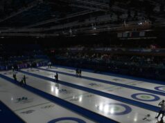 Queda de energia interrompe eventos de abertura dos Jogos Olímpicos de Inverno curling olimpíadas nbc ioc 1