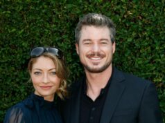 Quem é Rebecca Gayheart? O que saber sobre a esposa de Eric Dane Rebecca Gayheart e Eric Dane durante o brunch anual do The Rape Treatment Center oferecido pelo elenco de Grey's Anatomy em uma residência privada em Beverly Hiils, Califórnia, Estados Unidos.