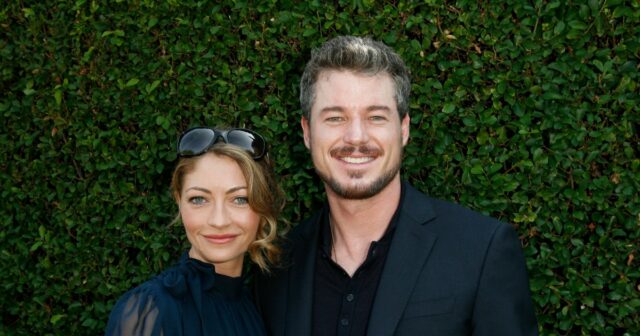 Rebecca Gayheart e Eric Dane durante o brunch anual do The Rape Treatment Center oferecido pelo elenco de Grey's Anatomy em uma residência privada em Beverly Hiils, Califórnia, Estados Unidos. 
