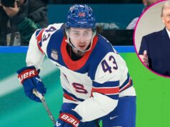 Quinn Hughes ‘animada’ por participar do State of the Union após o declínio das mulheres Equipe dos EUA Quinn Hughes animada para participar do State of the Union depois que mulheres recusaram convidar Donald Trump
