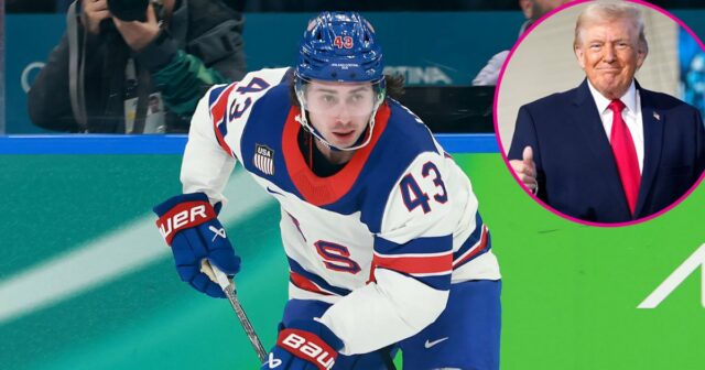 Quinn Hughes ‘animada’ por participar do State of the Union Equipe dos EUA Quinn Hughes animada para participar do State of the Union depois que mulheres recusaram convidar Donald Trump