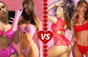 ROSA VS. VERMELHO: Senhoras em lingerie rendada, quem você prefere?! ROSA VS. VERMELHO: Senhoras em lingerie rendada, quem você prefere?!