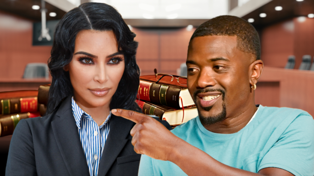 Kim Kardashian Ray J Main Getty