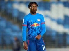 Red Bulls contrata Joyeux Masanka Bungi do clube irmão alemão Joyeux Masanka Bungi do RB Leipzig l durante a partida das oitavas de final da UEFA Youth League entre Real Madrid e RB Leipzig no Estadio Alfredo Di Stefano em 28 de fevereiro de 2024 em Madrid, Espanha.