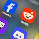 Reddit e Discord estão com problemas por causa do polêmico serviço de verificação de idade | Ícones de aplicativos vistos na tela do iPhone