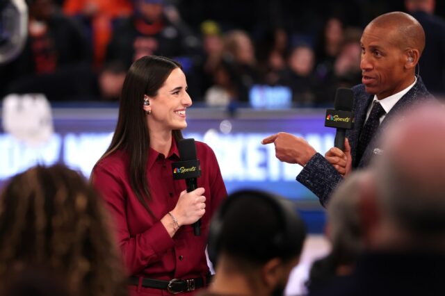 Reggie Miller faz uma afirmação ousada de Caitlin Clark na transmissão da NBA
