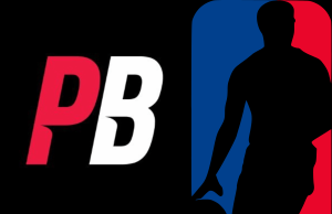 Regulador de Ontário toma medidas para suspender a PointsBet devido a grandes falhas nas apostas da NBA AGCO decide suspender a PointsBet devido a grandes falhas nas apostas da NBA. Letras “PB” vermelhas e brancas em um fundo preto aparecem ao lado de uma silhueta preta de um jogador de basquete driblando dentro de um retângulo vertical azul e vermelho.