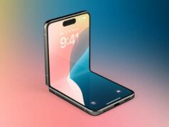 Relatório: Apple ‘explorando’ iPhone dobrável em forma de concha como potencial modelo de acompanhamento O maior problema de um iPhone dobrável foi resolvido para satisfação da Apple | Renderização 9to5Mac mostrada