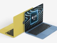 Relatório: O próximo MacBook de baixo custo da Apple virá em ‘cores divertidas’, com lançamento no próximo mês Conceito de MacBook A18 Pro