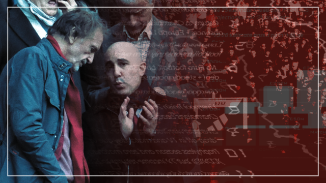 O coproprietário do Manchester United, Sir Jim Ratcliffe, chega antes da partida da Premier League entre Manchester United e Manchester City em Old Trafford em 17 de janeiro de 2026 em Manchester, Reino Unido