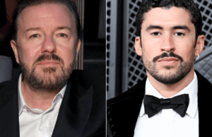 Ricky Gervais lembra as celebridades de não fazerem discursos políticos depois que o Grammy vê Bad Bunny e Billie Eilish Slam ICE: ‘Eles ainda não estão ouvindo’ Ricky Gervais lembra as celebridades de não fazerem discursos políticos depois que o Grammy vê Bad Bunny e Billie Eilish Slam ICE: ‘Eles ainda não estão ouvindo’
