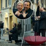 Rivais da patinação olímpica se envolvem em Milão no Dia dos Namorados