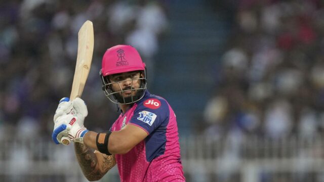Riyan Parag nomeado capitão do Rajasthan Royals antes do IPL 2026
