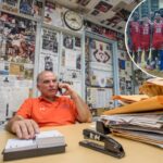 Ron Naclerio, treinador único, está legitimamente no topo da lista de vencedores do basquete estadual de Nova York