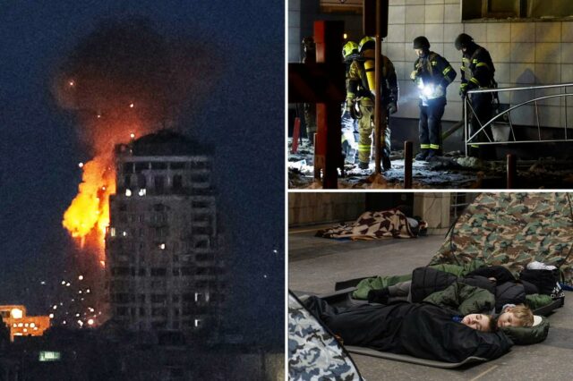 Rússia dispara 450 drones e 70 mísseis contra a Ucrânia
