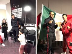 Ryan Garcia se anima nos bastidores antes da pesagem, no vídeo 022126_ryan_garcia_kal