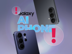 Samsung diz que o Galaxy S26 não é um smartphone e isso é uma aposta perigosa Samsung Galaxy Z Fold 6 mostrando diferentes imagens desenhadas por IA