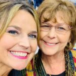 Savannah Guthrie com sua mãe, Nancy Guthrie.