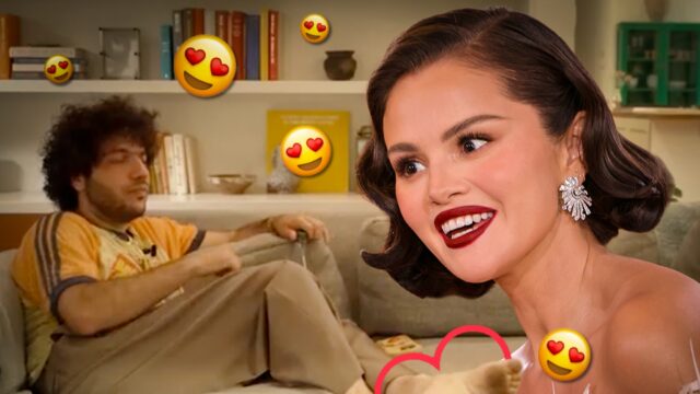 selena gomez e benny blanco coração olhos getty 1