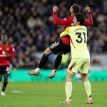 Senne Lammens adorou o que o companheiro de equipe do Man Utd fez antes do vencedor de Benjamin Sesko, sua reação diz tudo