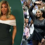 Serena Williams na gala Baby2Baby 2025 no sábado, 8 de novembro de 2025, no Pacific Design Center em West Hollywood, Califórnia.