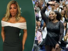 Serena Williams está um passo mais perto de um possível retorno no tênis Serena Williams na gala Baby2Baby 2025 no sábado, 8 de novembro de 2025, no Pacific Design Center em West Hollywood, Califórnia.