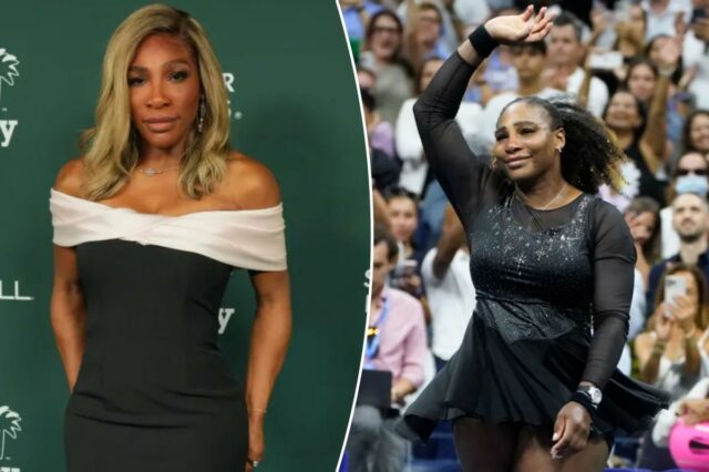 Serena Williams na gala Baby2Baby 2025 no sábado, 8 de novembro de 2025, no Pacific Design Center em West Hollywood, Califórnia.  