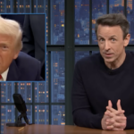 Seth Meyers responde ao insulto de Trump à correspondente da CNN Kaitlan Collins