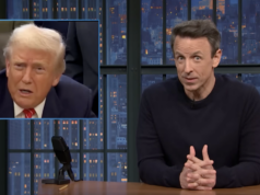 Seth Meyers responde ao insulto de Trump à correspondente da CNN Kaitlan Collins Seth Meyers responde ao insulto de Trump à correspondente da CNN Kaitlan Collins